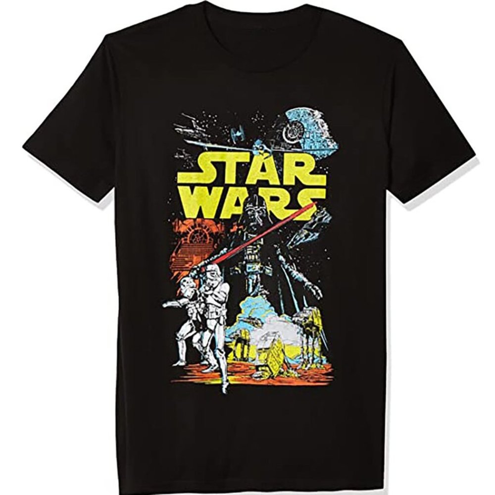 Star Wars Shirt,Vintage Star Wars Shirt, Classic Graphic T-Shirt, Unisex Shirt S